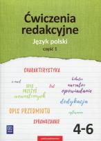 Okładka książki J.Polski SP 4-6 Ćwiczenia redakcyjne cz.1 WSiP