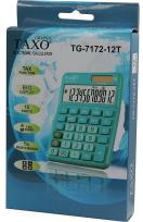 Opakowanie Kalkulator na biurko 12 pozycji turkusowy