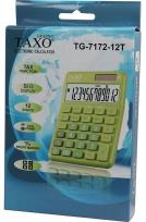 Opakowanie Kalkulator na biurko 12 pozycji zielony