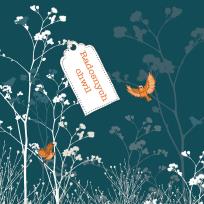 Opakowanie Karnet Swarovski kwadrat CL3402 Radosnych chwil