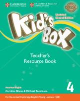 Okładka książki Kid's Box 4 Teacher's Resource Book with Online Audio American English