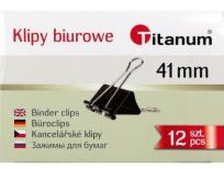 Opakowanie Klipy biurowe 41mm 12szt