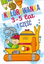 Okładka książki Kolorowanka 3-5 lat cz.1