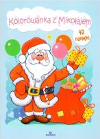 Okładka książki Kolorowanka z Mikołajem
