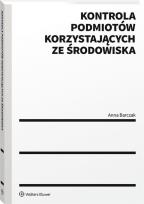 Okładka książki Kontrola podmiotów korzystających ze środowiska