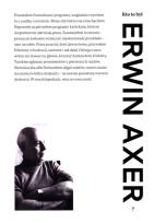 Okładka książki Kto to był Erwin Axer?