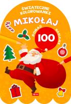 Okładka książki Mikołaj Kolorowanka z naklejkami