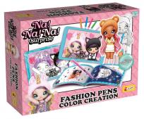 Opakowanie NA NA NA SURPRISE Twórz i koloruj z fluorescencyjnymi pisakami