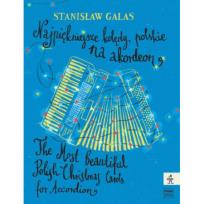 Okładka książki Najpiękniejsze kolędy polskie na akordeon (wydanie 2020)