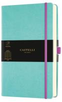 Opakowanie Notatnik 13x21cm linia Castelli Aquarela JadeGreen
