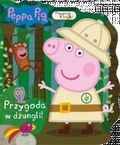 Okładka książki Peppa Pig. Przyjaciele z bajki.Przygoda w dżungli!