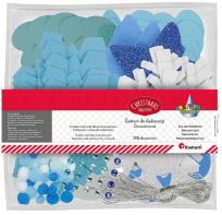 Opakowanie Piankowy zestaw do dekoracji niebieski