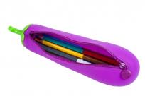 Opakowanie Piórnik silikonowy w kształcie bakłażana NEBULO