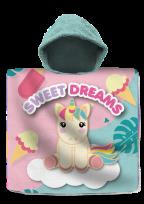 Opakowanie Poncho kąpielowe Sweet Dreams 120x60cm KL10580