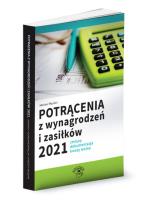 Okładka książki Potrącenia z wynagrodzeń i zasiłków 2021