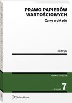 Okładka książki Prawo papierów wartościowych Zarys wykładu