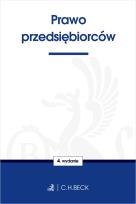 Okładka książki Prawo przedsiębiorców