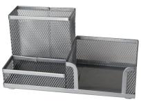 Opakowanie Przybornik na biurko siatka srebrny