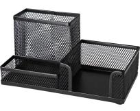 Opakowanie Przybornik na biurko Titanum czarny (M-851B) 200x100x100mm