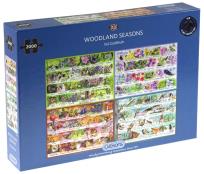 Opakowanie Puzzle 2000 Lesny alfabet na cztery pory roku G3