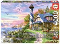 Opakowanie Puzzle 4000 Latarnia morska w Rock Bay G3