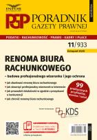 Okładka książki Renoma biura rachunkowego-budowa profesjonalnego wizerunku i jego ochrona