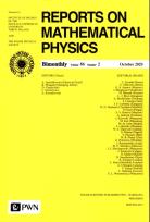 Opakowanie Reports On Mathematical Physics 86/2 - Polska