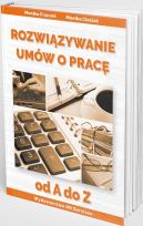 Okładka książki Rozwiązywanie umów o pracę od A do Z