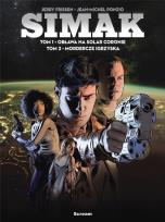 Okładka książki Simak T.1-2 Obława na Solar Coronie/ Mordercze..