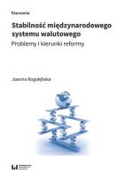 Okładka książki Stabilność międzynarodowego system walutowego