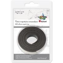 Opakowanie Taśma magnetyczna samoprzylepna 15mmx2m czarna