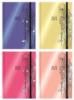 Okładka książki Terminarz wyjątkowej dziewczyny 2021 MIX