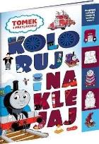 Okładka książki Tomek i przyjaciele. Koloruj i naklejaj