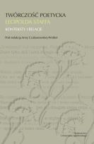 Okładka książki Twórczość poetycka Leopolda Staffa
