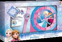Opakowanie Zegarek + karty do gry Frozen WD19807 nauka czytania