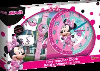 Opakowanie Zegarek + karty do gry Myszka Minnie WD19806 nauka czytania