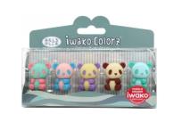 Opakowanie Zestaw gumek do ścierania - panda