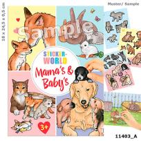 Opakowanie Zestaw z naklejkami Dress Me Up mama& Baby Animal 11403A