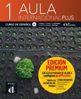 Okładka książki Aula internacional Plus 1 Podręcznik Premium