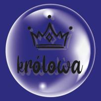 Opakowanie Balon 45cm Królowa czarny TUBAN