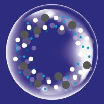 Opakowanie Balon 45cm Kropki 1 TUBAN