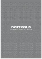 Opakowanie Blok A4/80K Narcisuss kropki szary (6szt)