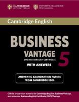 Okładka książki Cambridge English Business 5 Vantage Student's Book with Answers