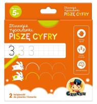 Okładka książki Dłuuugie rysowanki Piszę cyfry