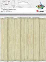 Opakowanie Drewniane patyczki proste 18x150mm 70szt