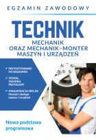 Okładka książki Egzamin zawodowy. Technik mechanik oraz mechanik-monter maszyn i urządzeń