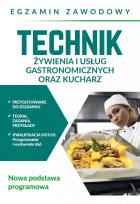 Okładka książki Egzamin zawodowy. Technik żywienia i usług gastronomicznych oraz kucharz