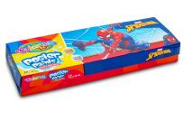 Opakowanie Farby plakatowe Colorino Kids mix 20 ml 12 kolorów Spiderman