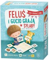 Okładka książki Gra - Feluś i Gucio grają w sylaby