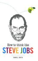 Okładka książki How to Think Like Steve Jobs -